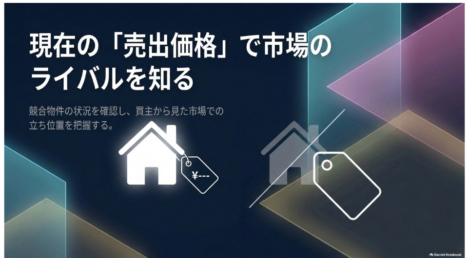 売出価格で競合物件の面積・築年数・設備・立地を比較する考え方