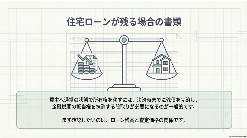 住宅ローンが残る場合の完済と抵当権抹消